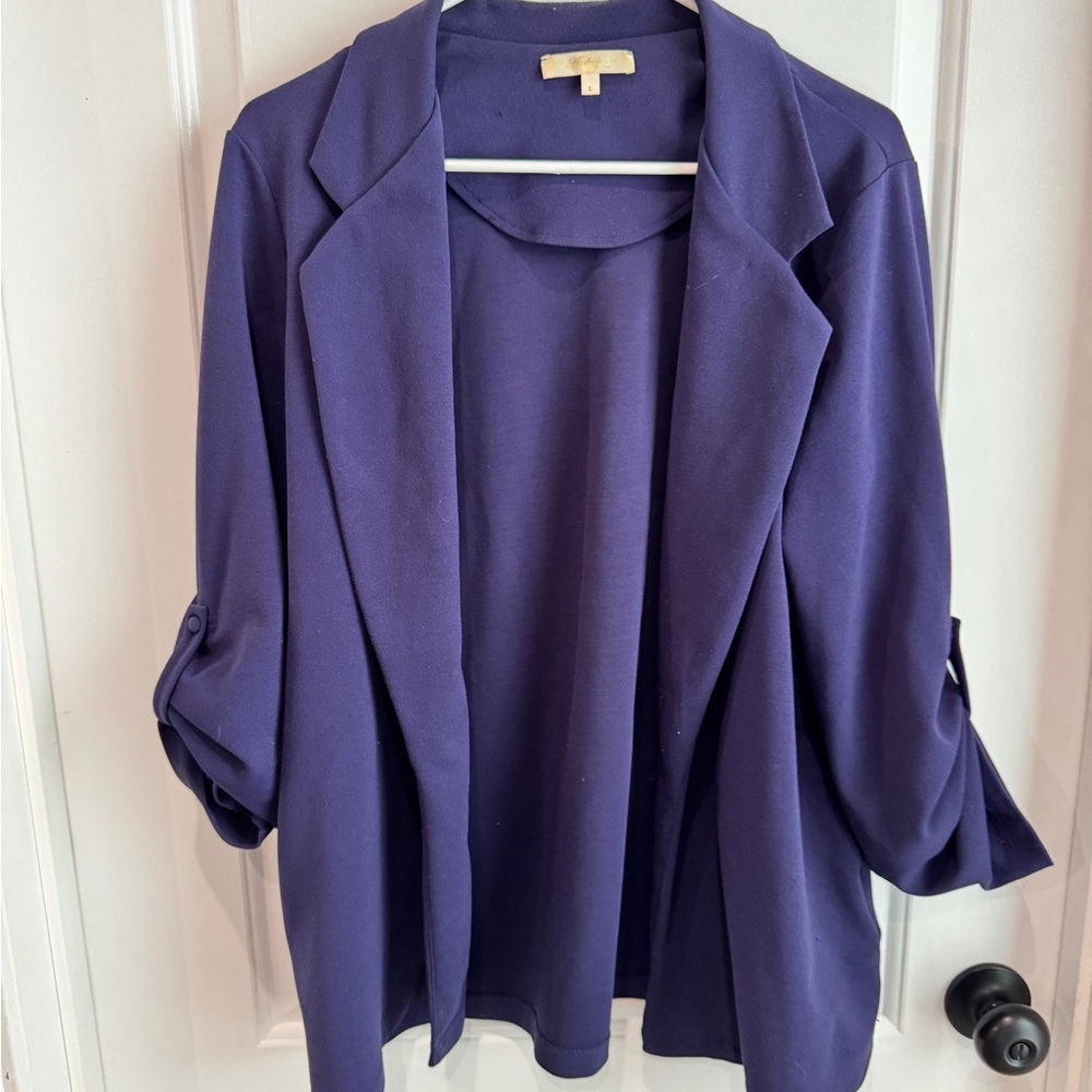 Elegant Navy Women's Blazer